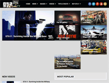 Tablet Screenshot of gta5tv.com